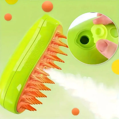 CEPILLO DE VAPOR PARA MASCOTAS 3 EN 1