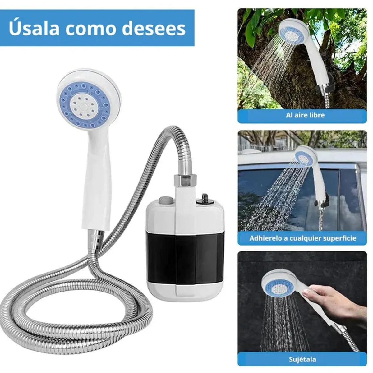 DUCHA PORTATIL 🚿 MULTIFUNCIONAL